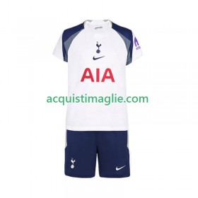 Divisa di Calcio Tottenham Hotspur Bambino Prima 2025/2026